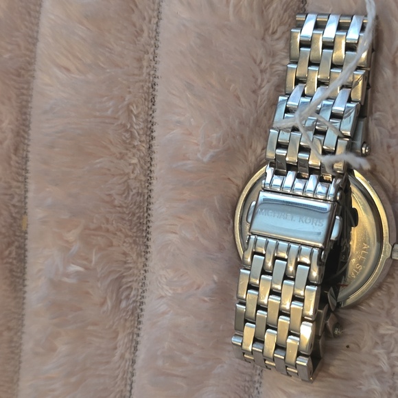 Silver Watch with Crystal Accents - Picture 3 of 3